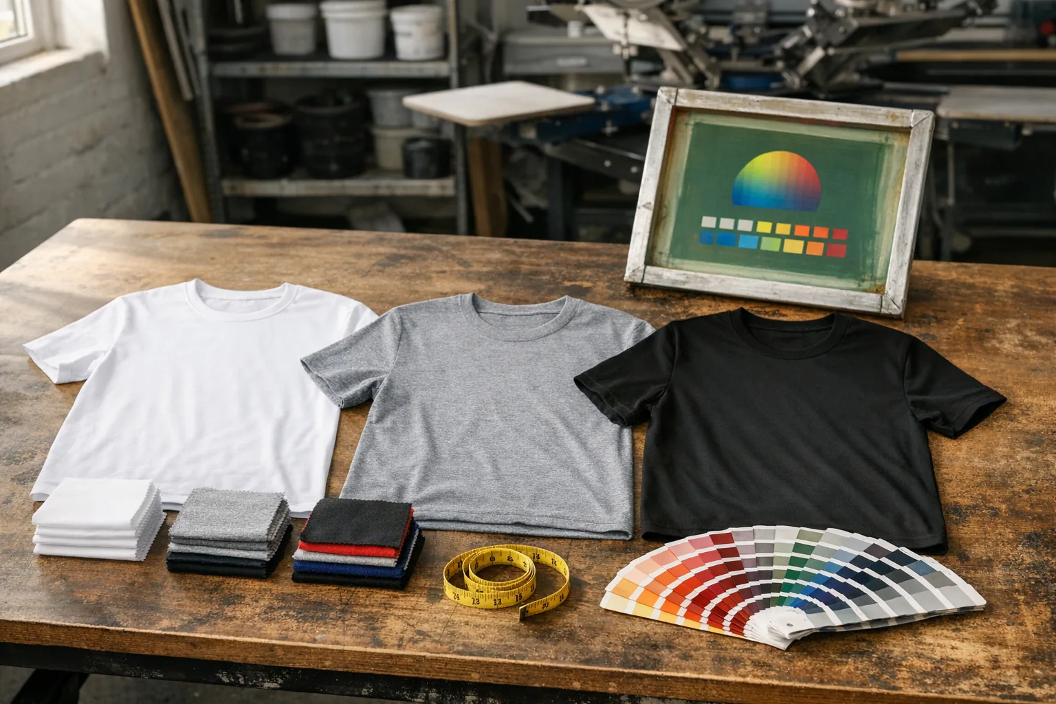 Jak dobrać odzież pod nadruk: bawełna, mieszanki czy poliester?